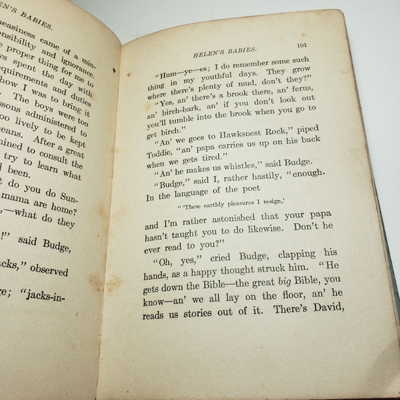 Antique Helen's Babies by John Habberton Book - Picture 11 of 13